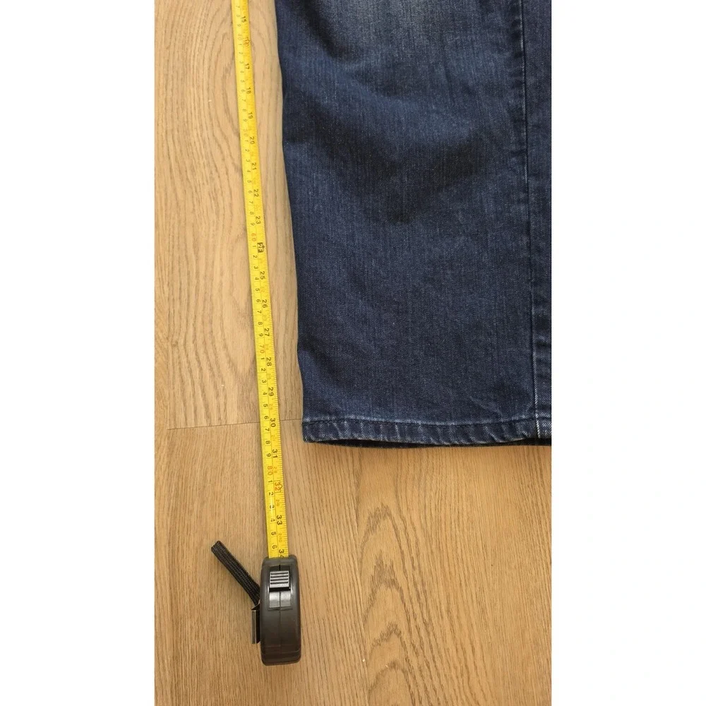 Levi's Relaxed Straight‎ Jeans Dark Blue Denim Dark Wash Cotton Men's